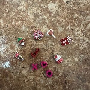 Origami Owl Valentines Charms - RETIRED CHARMS - LIKE NEW